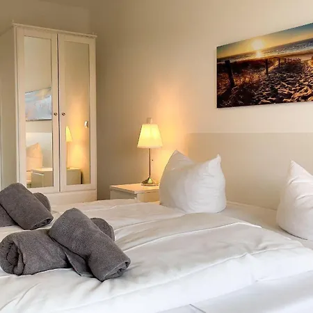 Апартаменты Strandhaus-nordseebrandung-fewo-b3-2 *